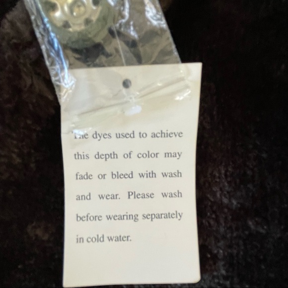 DENIM & COMPANY Green Woman’s Faux Fur Lined Vest Size XL - Picture 9 of 13